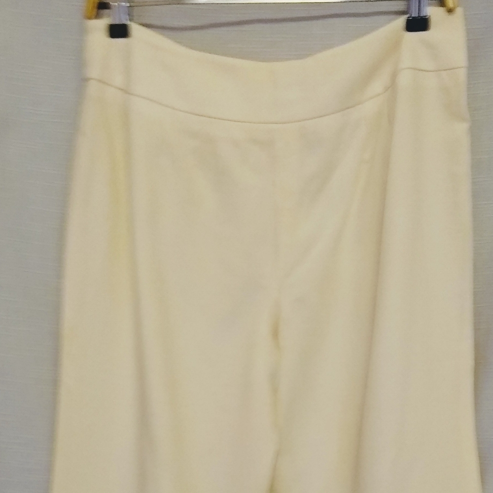Loft petites cream color palazzo